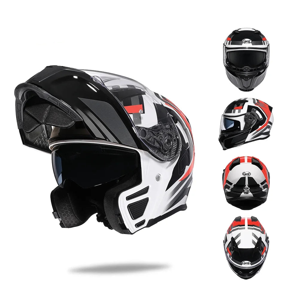 Casque modulable moto homme - Helmetix F10