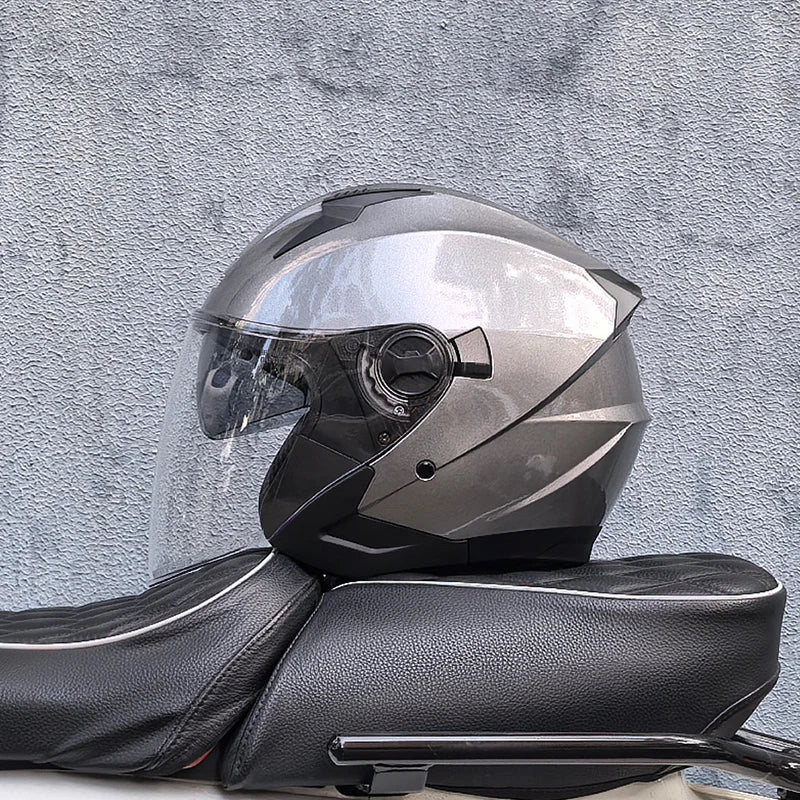 Casque moto jet homme - Helmetix PS 98