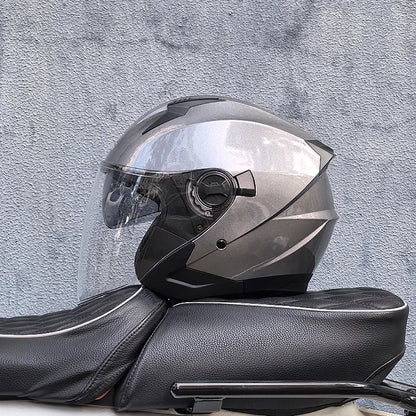 Casque moto jet homme - Helmetix PS 98