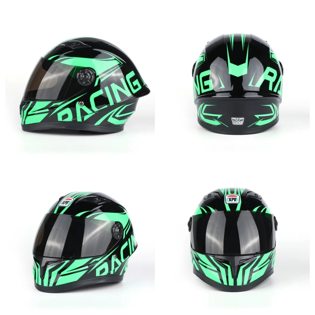 Casque moto cross enfant 3 ans à 7 ans  - Helmetix RNG 563