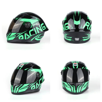 Casque moto cross enfant 3 ans à 7 ans  - Helmetix RNG 563