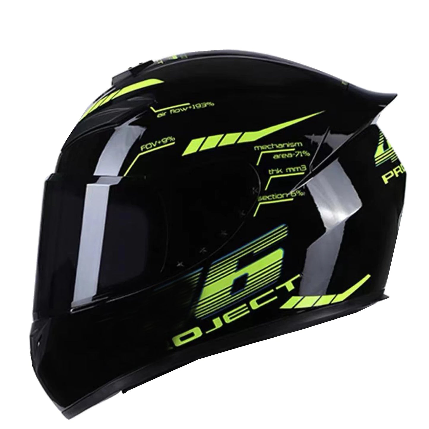 casque moto rouge intégrale - Helmetix PCX 456
