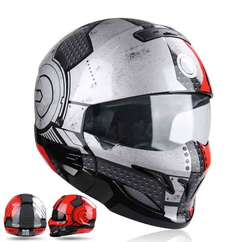 Casque moto modulable scorpion - Helmetix SKR 233