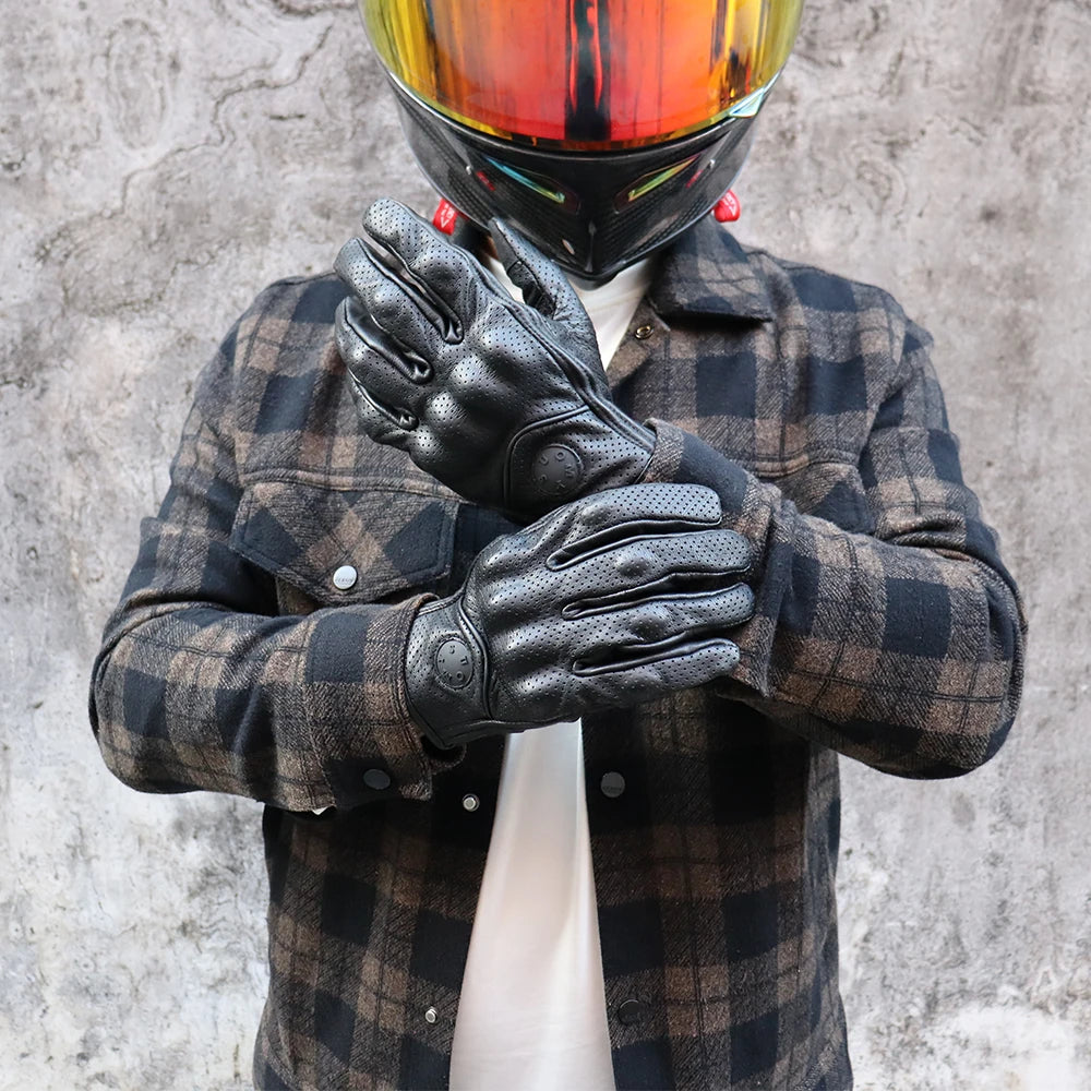 Gant moto cuir homme et femme  - CQR 87