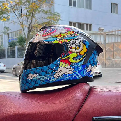 Casque moto femme intégral - Helmetix MX 450