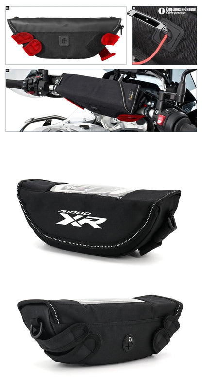 Sacoche guidon moto - Helmetix TNT 12 / BMW R1250GS Trophy R1200GS F850GS F750GS F900XR F900R F700GS F800GS