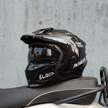 Casque moto vintage integral - Helmetix IPLM 56