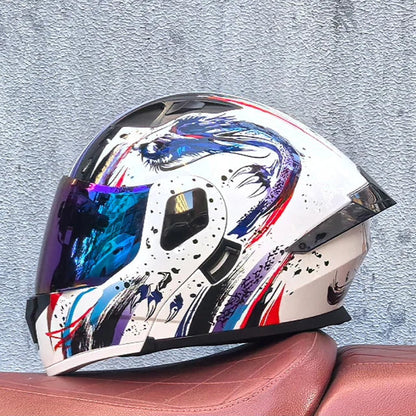 Casque moto modulable avec intercom intégré - Helmetix OKM 410