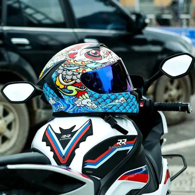 Casque moto femme intégral - Helmetix MX 450