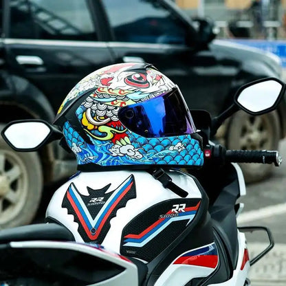 Casque moto femme intégral - Helmetix MX 450