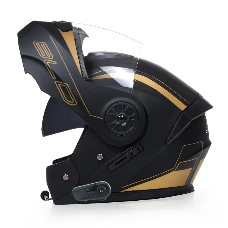 Casque moto modulable bluetooth - Helmetix B10