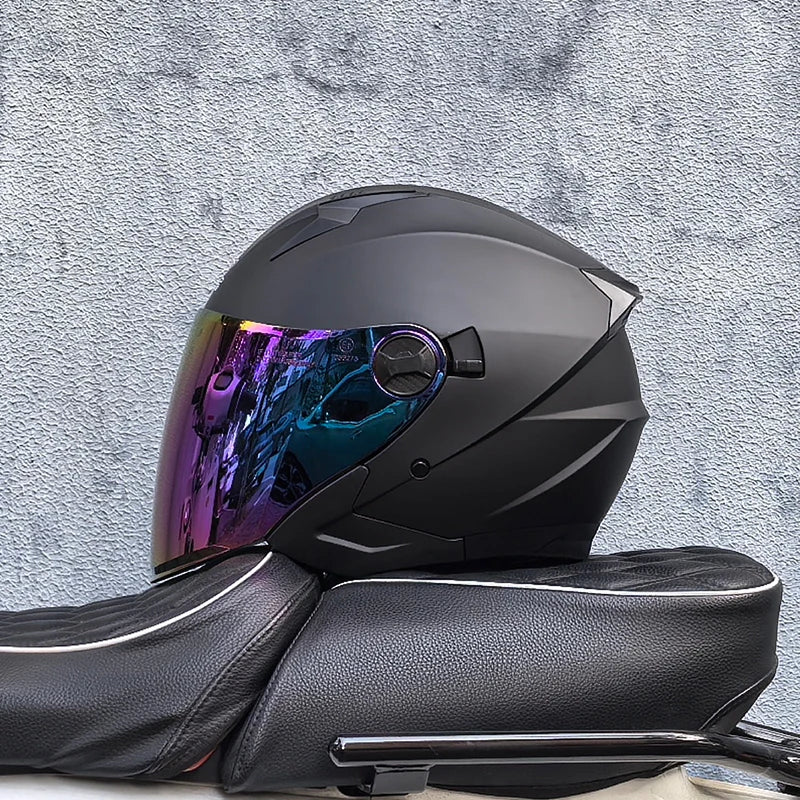 Casque moto jet homme - Helmetix PS 98