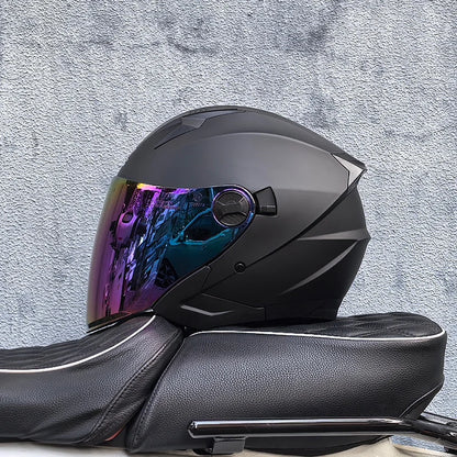 Casque moto jet homme - Helmetix PS 98
