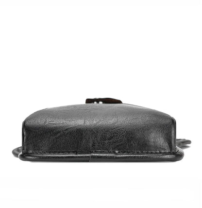 Sacoche de jambe moto cuir - Helmetix vyk 89