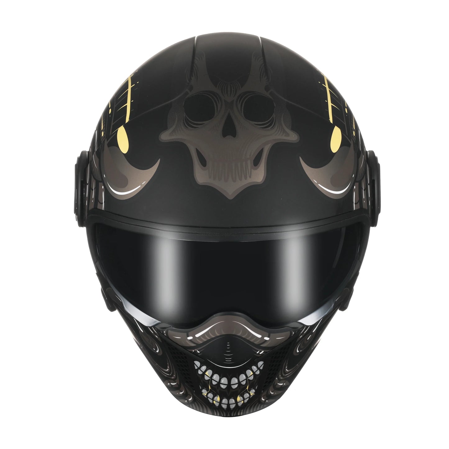 Casque moto vintage modulable - Helmetix CYB 1898