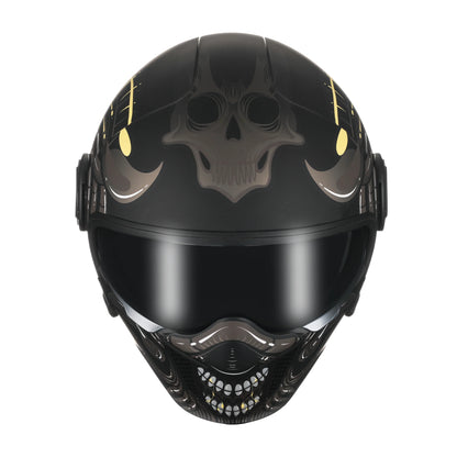 Casque moto vintage modulable - Helmetix CYB 1898