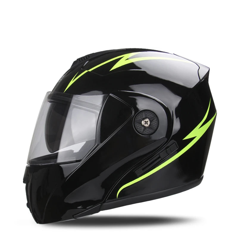 Casque moto blanc modulable - Helmetix WX 99
