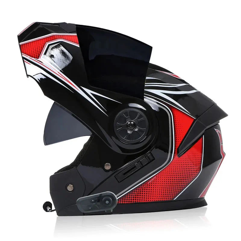 Casque moto modulable bluetooth - Helmetix B10