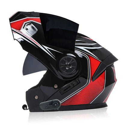 Casque moto modulable bluetooth - Helmetix B10