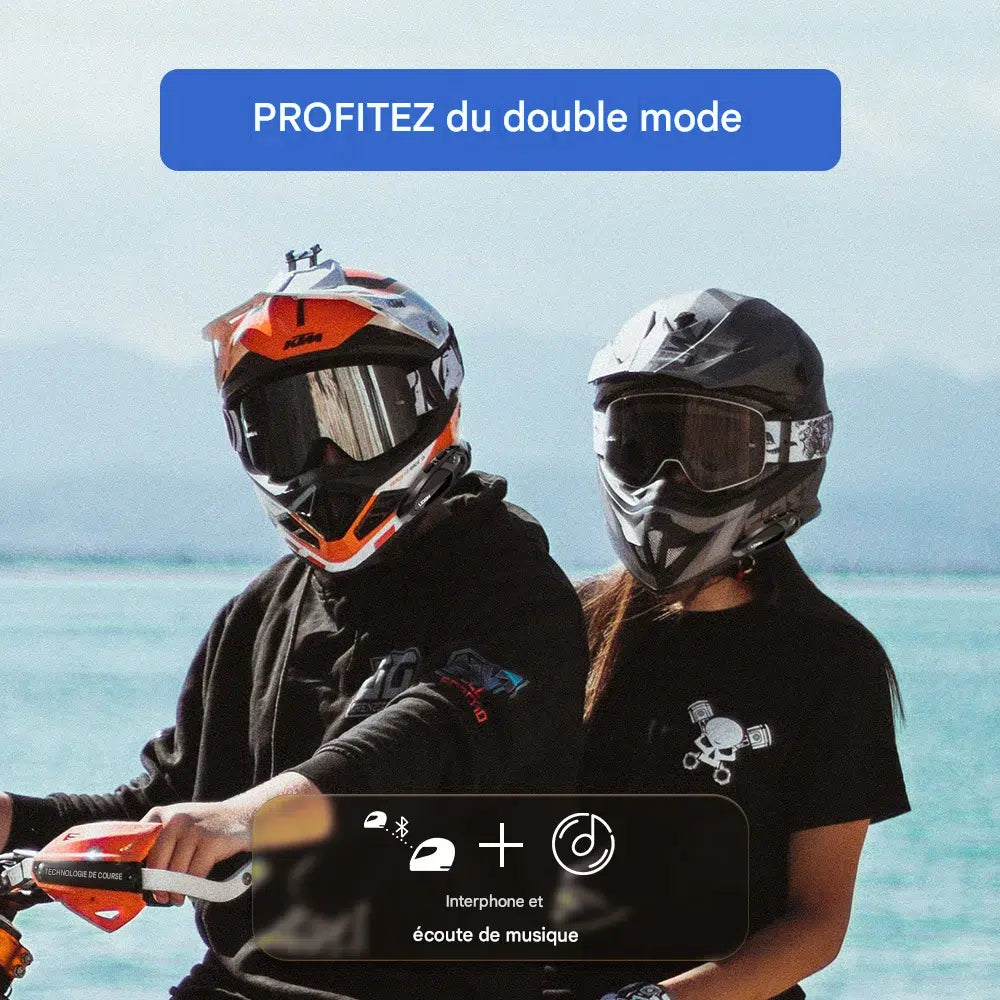 intercom moto duo - Helmetix