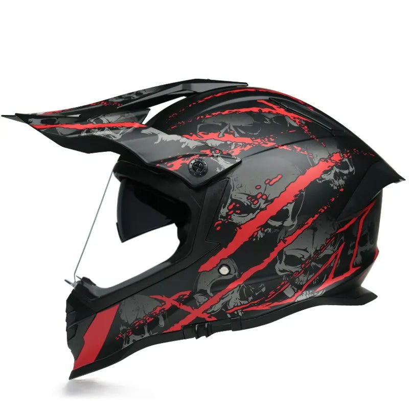 Casque moto cross femme - Helmetix LX 54