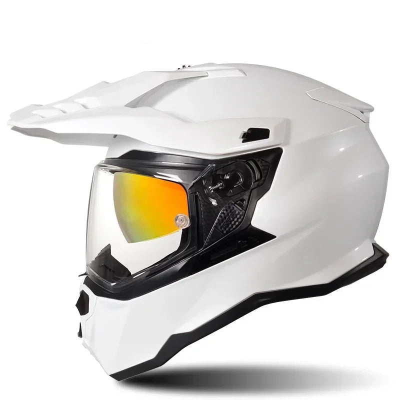 Casque moto cross homologué - Helmetix LXM 76