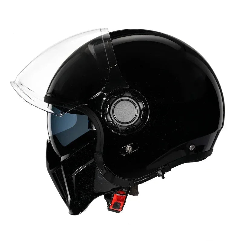 Casque moto vintage modulable - Helmetix CYB 1898