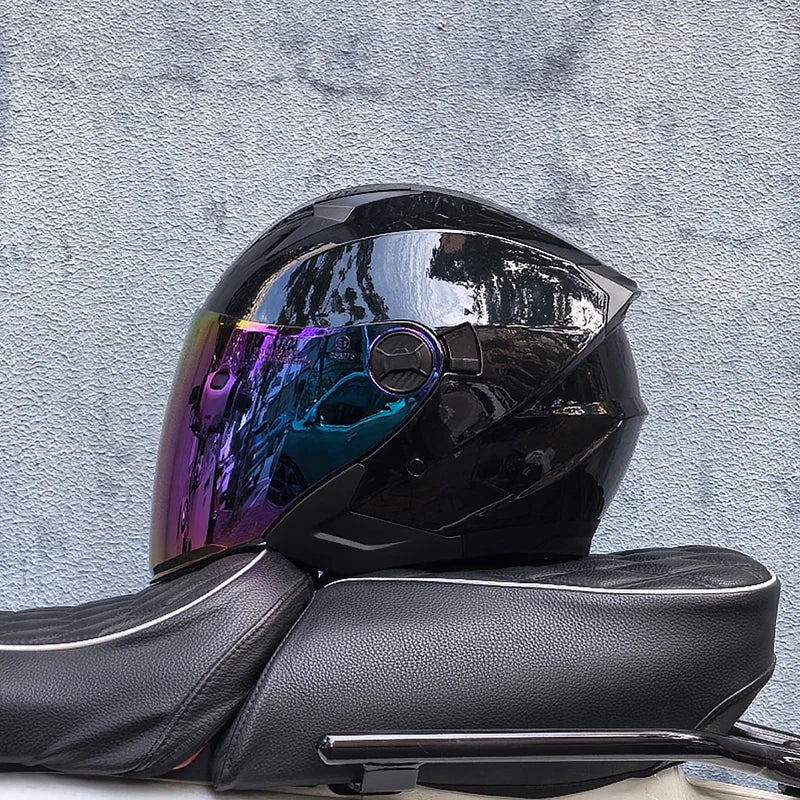 Casque moto jet homme - Helmetix PS 98