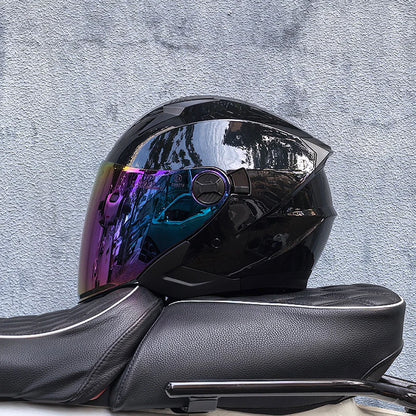 Casque moto jet homme - Helmetix PS 98
