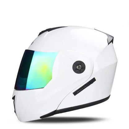 Casque moto blanc modulable - Helmetix WX 99