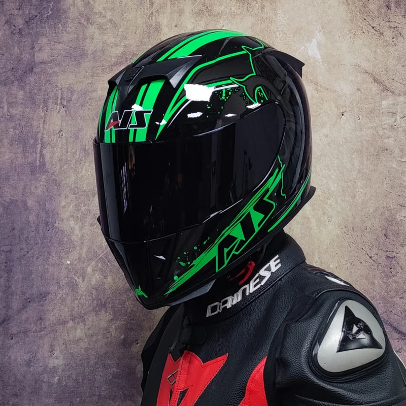 Casque intégral pour moto - Helmetix MX 254