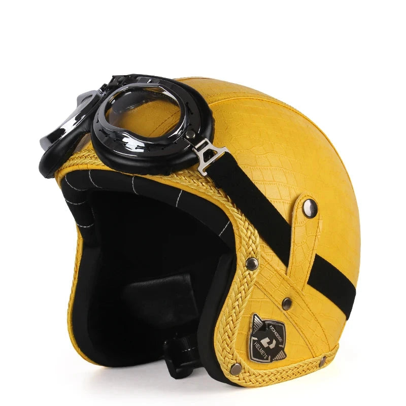 Casque moto jet vintage - Helmetix C800