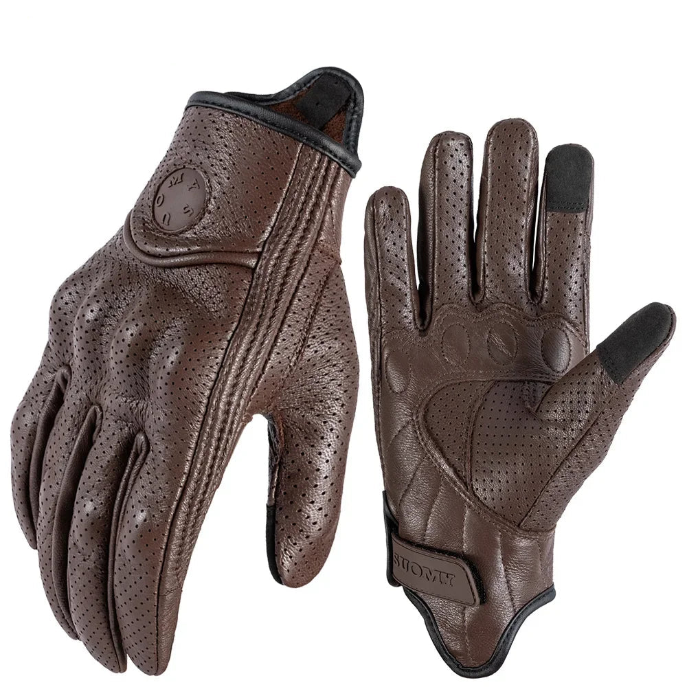Gant moto cuir homme et femme  - CQR 87