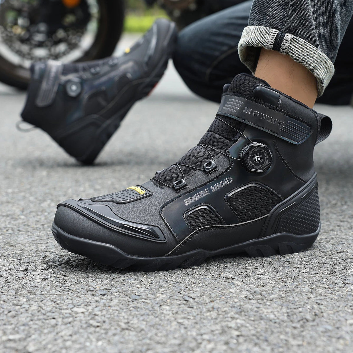 Demi bottes moto homme - CJM 12