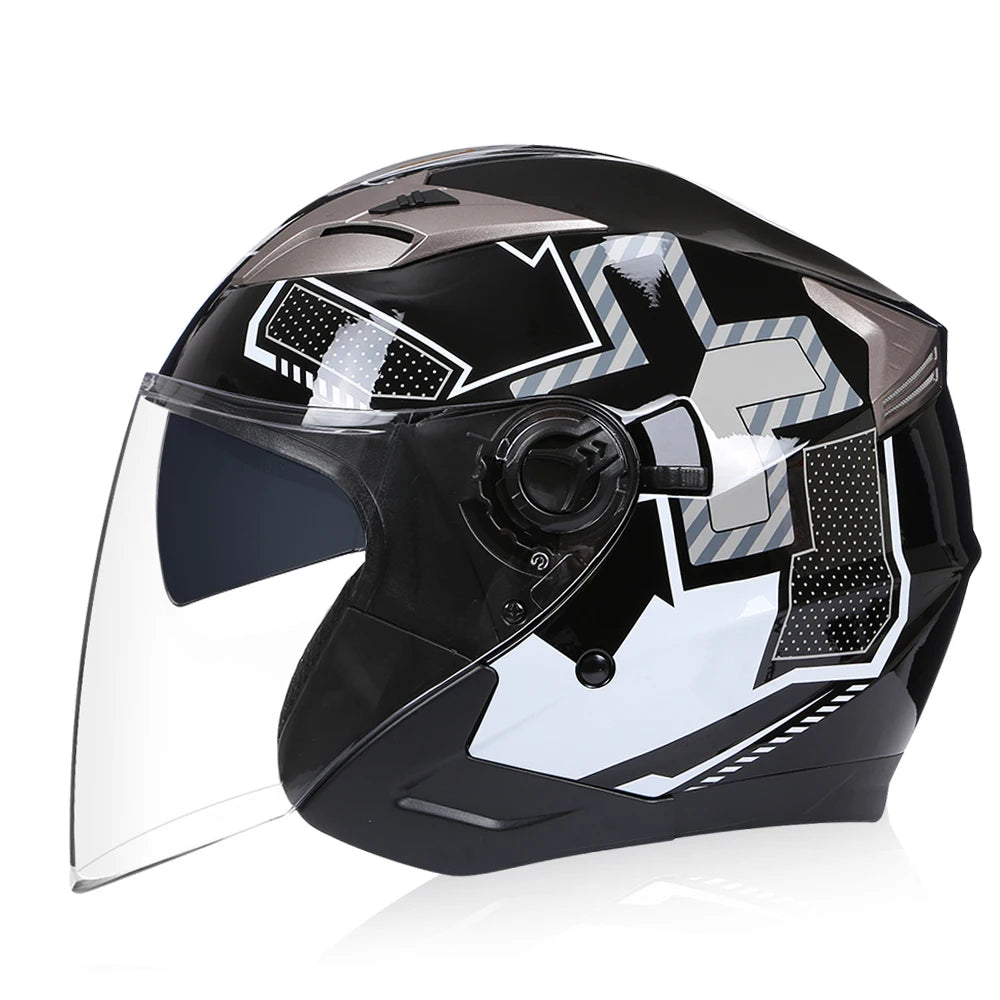 Casque jet moto homologué - Helmetix PSP 22