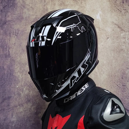 Casque intégral pour moto - Helmetix MX 254