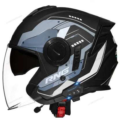 Casque moto jet bluetooth - Helmetix PSP 26