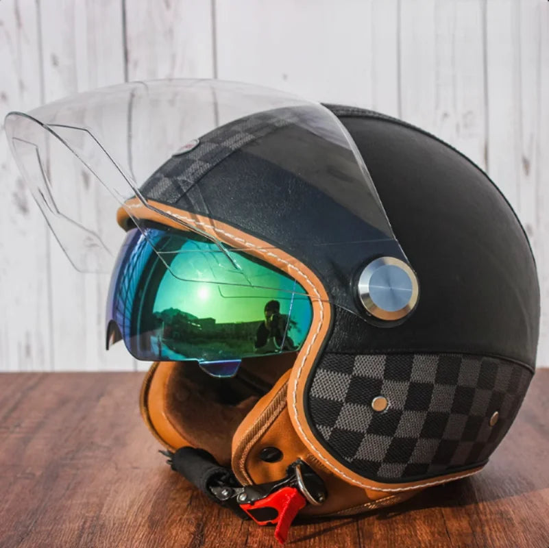 Casque jet moto femme - Helmetix LT 7820