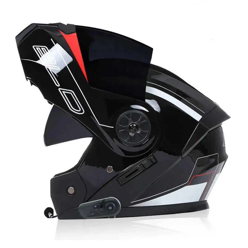 Casque moto modulable bluetooth - Helmetix B10