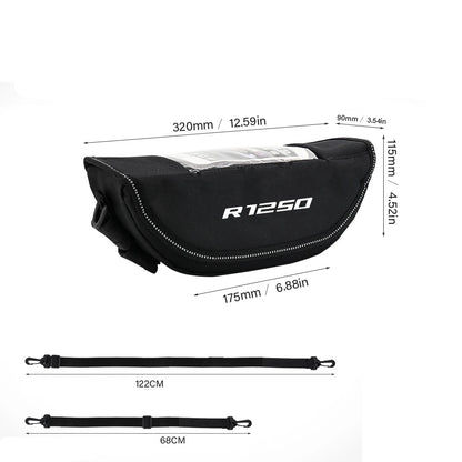Sacoche guidon moto - Helmetix TNT 12 / BMW R1250GS Trophy R1200GS F850GS F750GS F900XR F900R F700GS F800GS