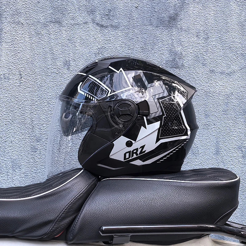 Casque moto jet homme - Helmetix PS 98