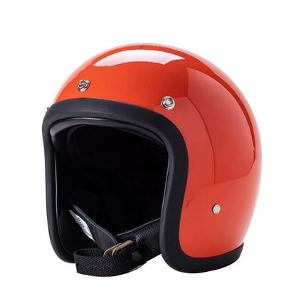 Casque moto blanc vintage - Helmetix BKL 1852