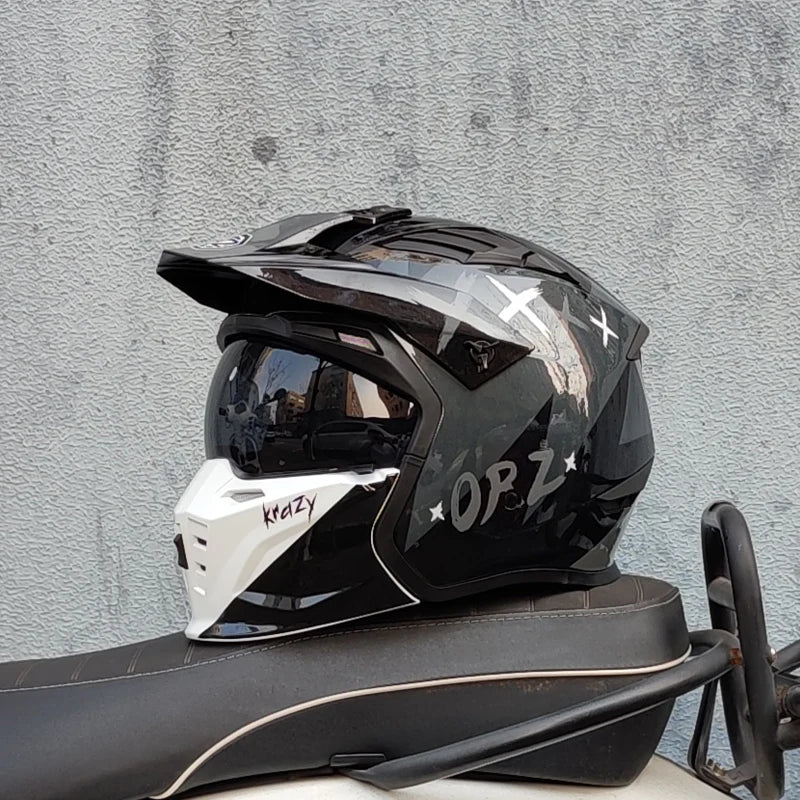 Casque moto vintage integral - Helmetix IPLM 56