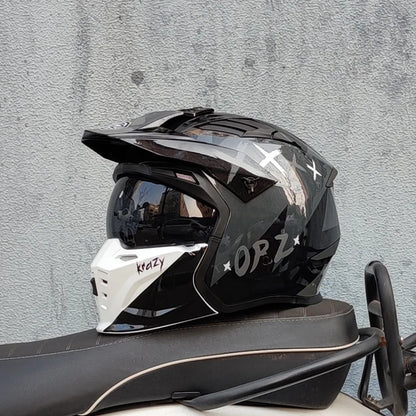 Casque moto vintage integral - Helmetix IPLM 56