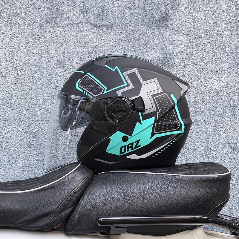 Casque moto jet homme - Helmetix PS 98
