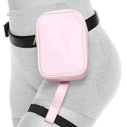 Sacoche de jambe moto femme - Helmetix CN5