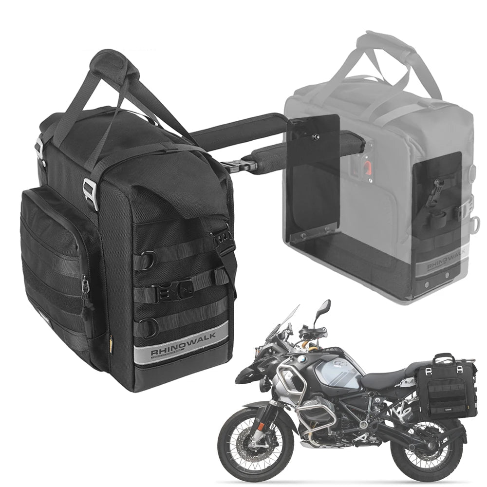Sacoche moto cavalière - Helmetix DBX 871