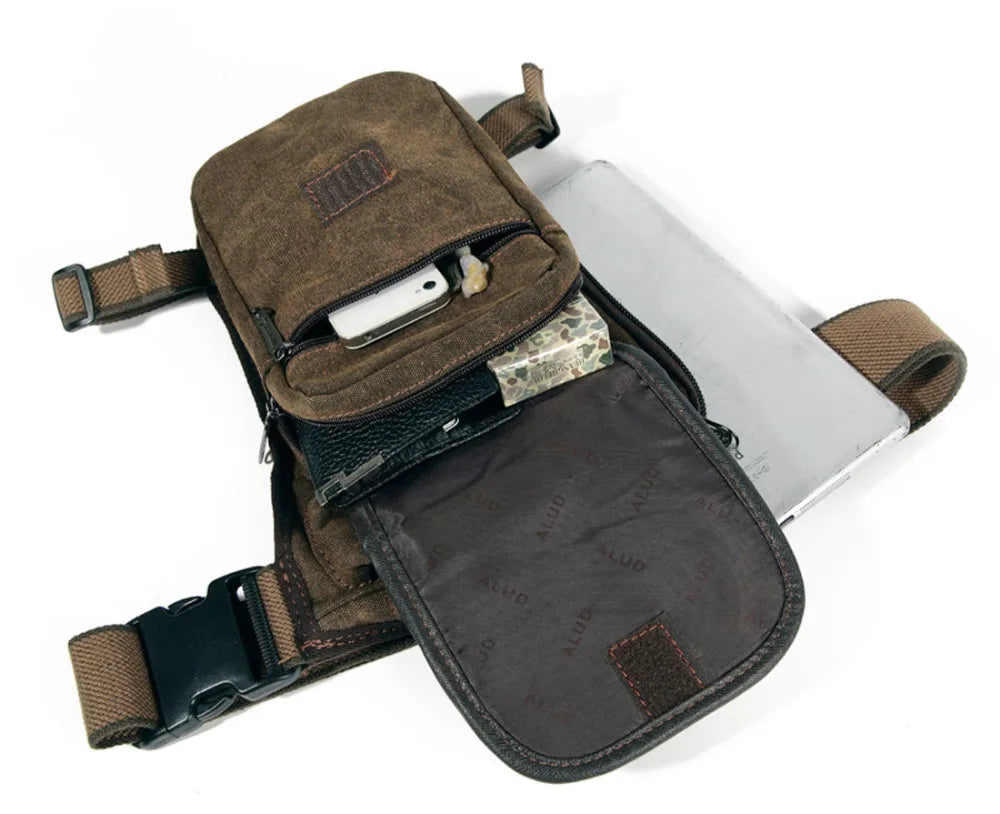 Sacoche moto jambe - Helmetix NHK 885