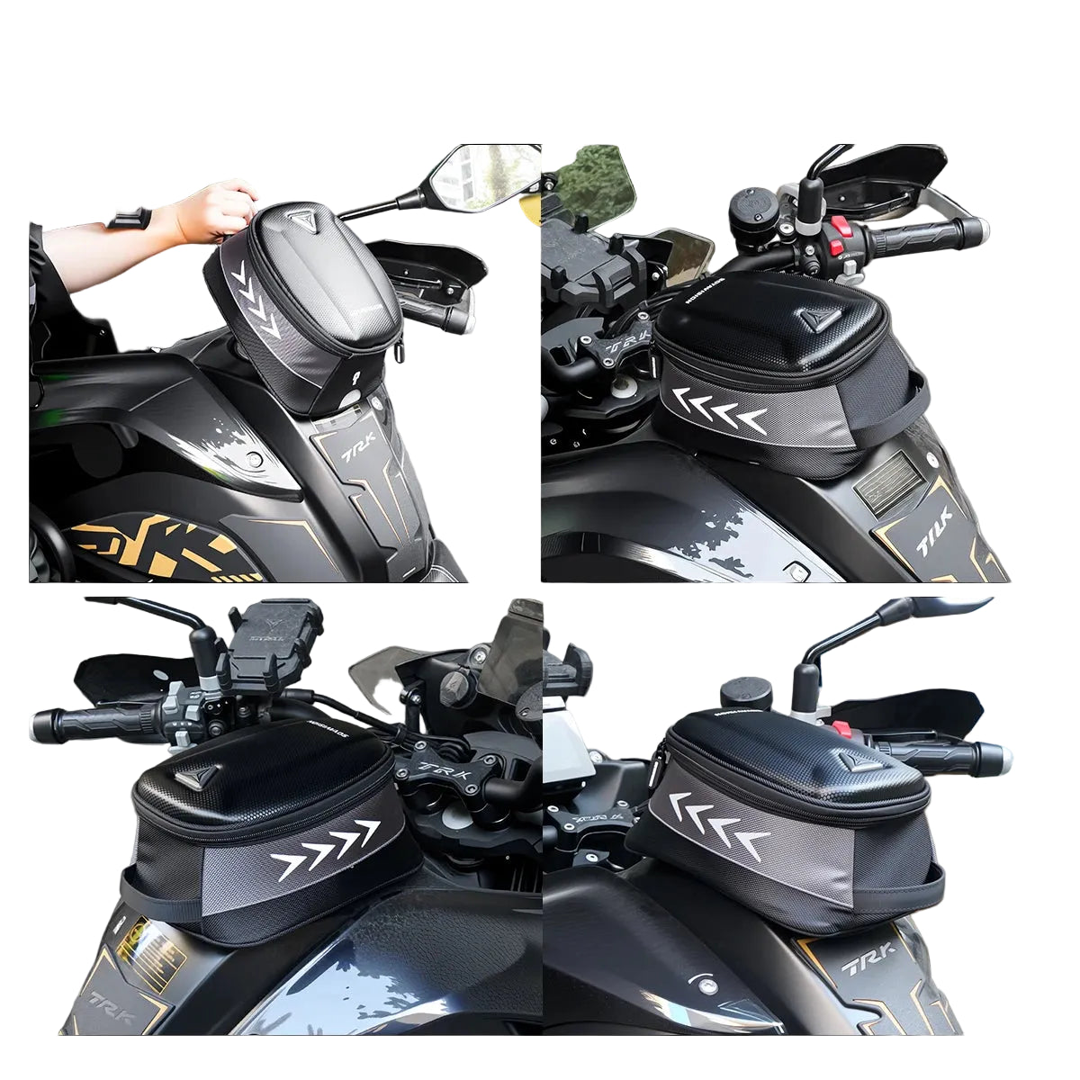 Mini sacoche réservoir moto - Helmetix SDF 874