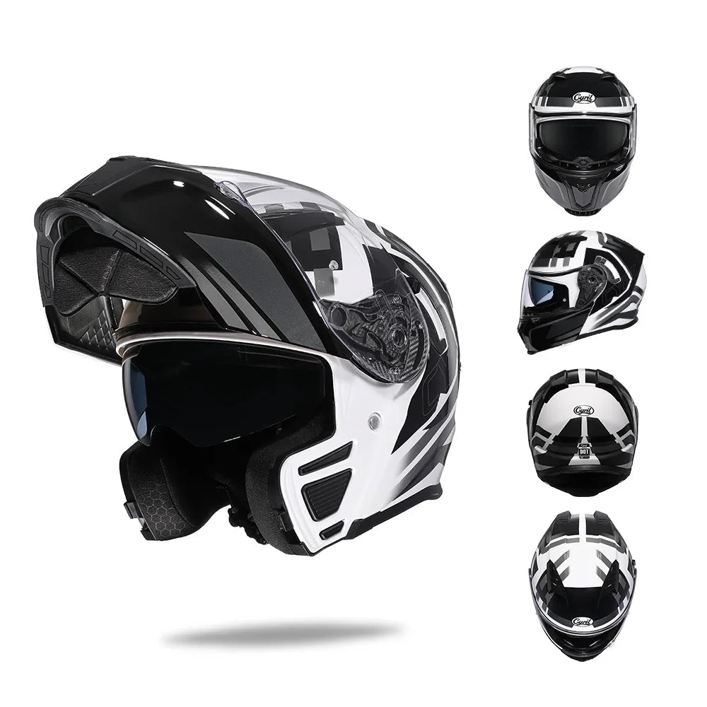 Casque modulable moto homme - Helmetix F10